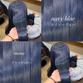 ロング 🎀ハイトーン/ 艶カラー/夕月🎀のヘアスタイル