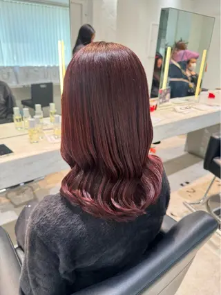 カラー 🍪ﾖｼｲﾊﾙﾈ🍪 ﾗﾍﾞﾝﾀﾞｰｶﾗｰのヘアスタイル