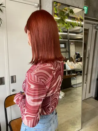 ミディアム カラー 小木曽智美 /ボブ/ショートのヘアスタイル