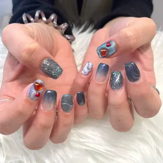 ネイル 新井 ひなののネイルデザイン