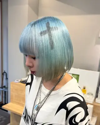 ミディアム カラー Libero 柏/ のぐち  ゆうきのヘアスタイル