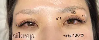 マツエク・マツパ sikrap所属・sikrap 🫧のマツエク・マツパデザイン