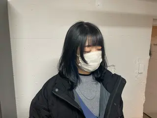 ミディアム tokute 中野真咲🐺のヘアスタイル