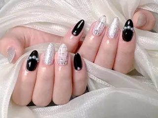 ネイル 🎀も ものネイルデザイン