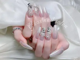 ネイル Gloss nail 💅yuna✨のネイルデザイン