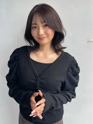 ミディアム 中園 祥吾のヘアスタイル