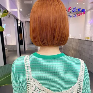 セミロング カラー 🌈艶髪ベージュ🌈 ユウトのヘアスタイル