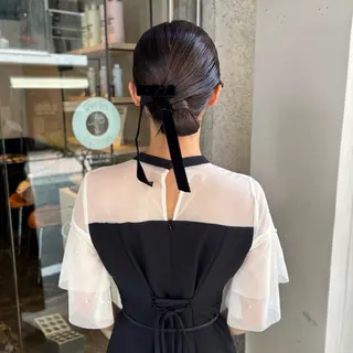 ヘアアレンジ 芦刈 咲来のヘアスタイル