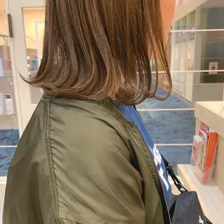 カラー 黒田瀬奈/ボブ まろやかベージュのその他イメージ