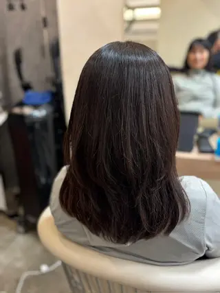 セミロング ヘアメイクニューヨーク根津店所属・リニューアルオープン ☆根津店齋藤のヘアスタイル