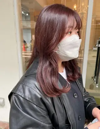 ロング カラー newi梅田🫧韓国 ヘア🫧sakiのヘアスタイル