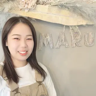 ネイル maru。所属・maru。 浅岡のネイルデザイン