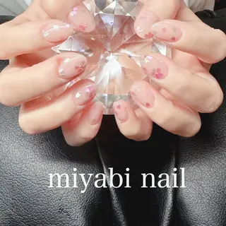 ネイル miyabi nail 桂川駅近くのネイルデザイン