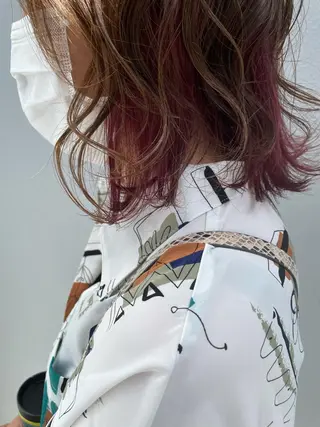 ミディアム C’LD hair produce /シールドヘア所属・モテ髪/ボブ/ショー ト/アダチフウトのヘアスタイル