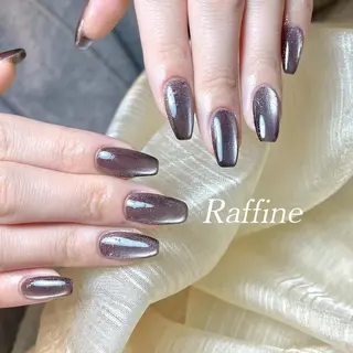 ネイル RAFFINE 月🦋🩵のネイルデザイン