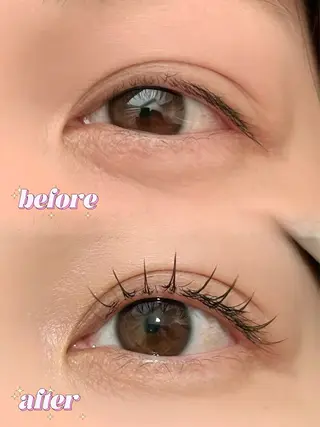 マツエク・マツパ 𝗲𝗶𝗴𝗵𝘁 𝗛𝗢𝗡𝗗𝗔のマツエク・マツパデザイン