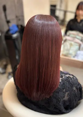 セミロング ヘアメイクニューヨーク根津店所属・リニューアルオープン ☆根津店齋藤のヘアスタイル