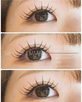 マツエク・マツパ EMMA plus．のマツエク・マツパデザイン