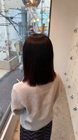 カラー 辻岡 悠稀のヘアスタイル