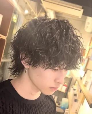 パーマ メンズ 👑メンズパーマ屋 👑/栄/馬場斗生のヘアスタイル