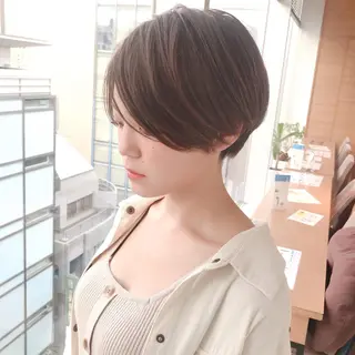 ショート イメチェンカット✂️ 錦糸町佐藤店長のヘアスタイル