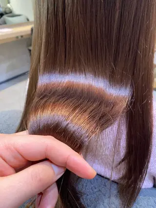 ロング カラー 新宿 / Aujua ｿﾑﾘｴ🫧森田涼介のヘアスタイル