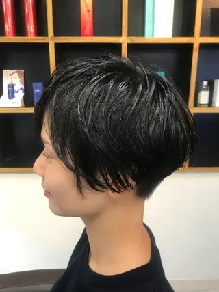 ショート 藤本 麻衣のヘアスタイル