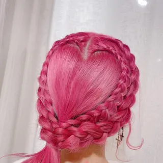 ヘアアレンジ 原 麻耶のヘアスタイル