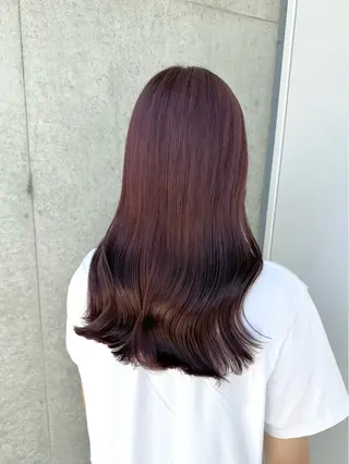 ロング カラー 【縮毛矯正/カラー】 今野寛己のヘアスタイル