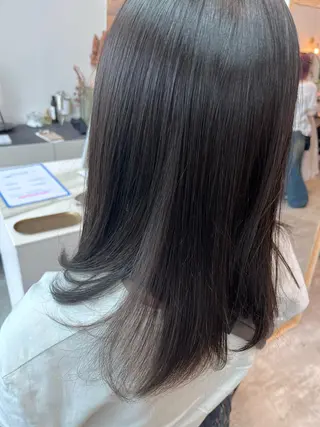 セミロング 垢抜け/イメチェン color🦩ちあきのヘアスタイル