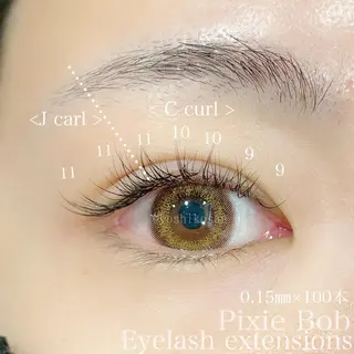 マツエク・マツパ Pixie Bob 🐈‍⬛　位田のマツエク・マツパデザイン