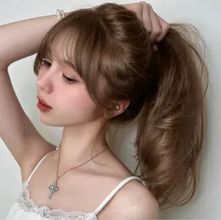 ロング SALOWIN銀座一丁目所属・透明感カラー/レイヤ ーカット🤍miyuのヘアスタイル