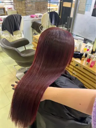 ロング カラー 💝ハイトーン/暖色 /吉祥寺/のヘアスタイル