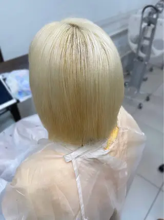 ミディアム カラー SOYON なんば店所属・水島 真彩のヘアスタイル