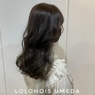 ロング カラー Lolonois梅田 /Okazaki:)のヘアスタイル