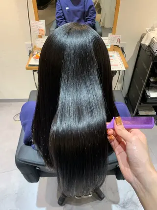 ロング パーマ Dears 香芝店所属・関 優希のヘアスタイル