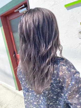 ロング カラー ヘアアレンジ Design Color🐰アユミのヘアスタイル