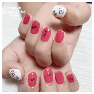 ショート ネイル 👑enen style👑のネイルデザイン