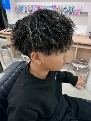 パーマ メンズ 土岐 仁/メンズ専門 パーマ特化美容師🔥のヘアスタイル