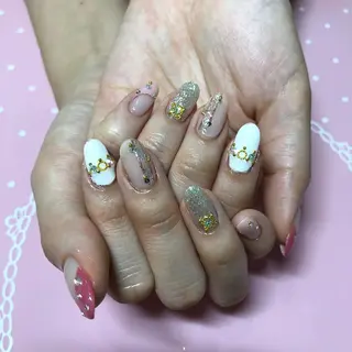ショート ネイル 《LB》ラブリエ Nail&eyeのマツエク・マツパデザイン