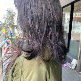 ミディアム ボブ/パーマ ミヒラケイタのヘアスタイル