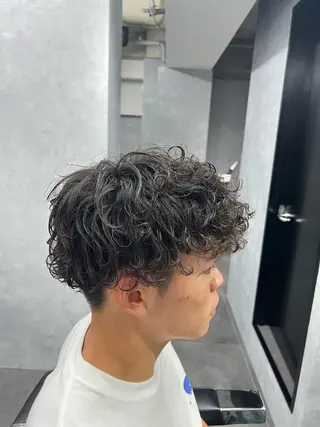 パーマ メンズ kei/透明感カラー /縮毛矯正/メンズのヘアスタイル