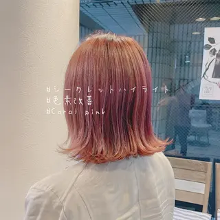 ミディアム カラー 【垢抜け大人髪】 TIARA西山のヘアスタイル