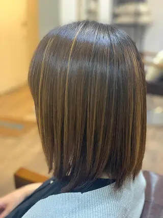 ミディアム 前井 正人のヘアスタイル