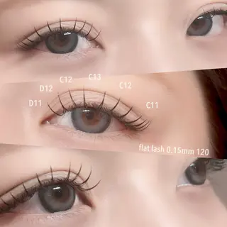 マツエク・マツパ GO TODAY シェアサロン Lino店所属・GO TODAY Lino店【AYA】のマツエク・マツパデザイン