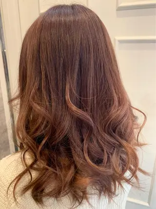 セミロング カラー Blanco Color&Careのヘアスタイル