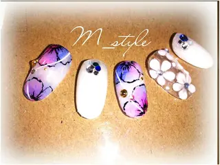 ネイル 下妻市ﾈｲﾙｻﾛﾝ M_styleのネイルデザイン
