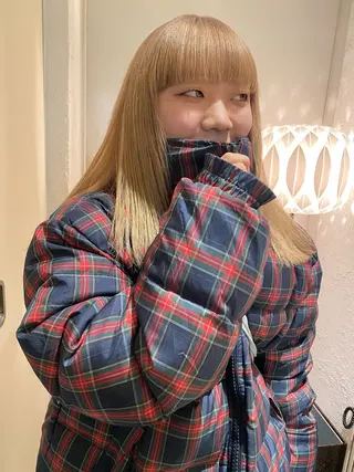 セミロング 💫扱いやすい ／レイヤー/小林陸のヘアスタイル