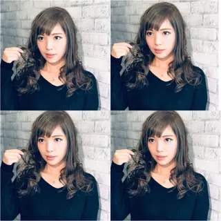 セミロング 髪質改善 田沼のヘアスタイル