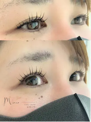 マツエク・マツパ Miroir EYELASH&BROW所属・Miroir Shioyaのマツエク・マツパデザイン